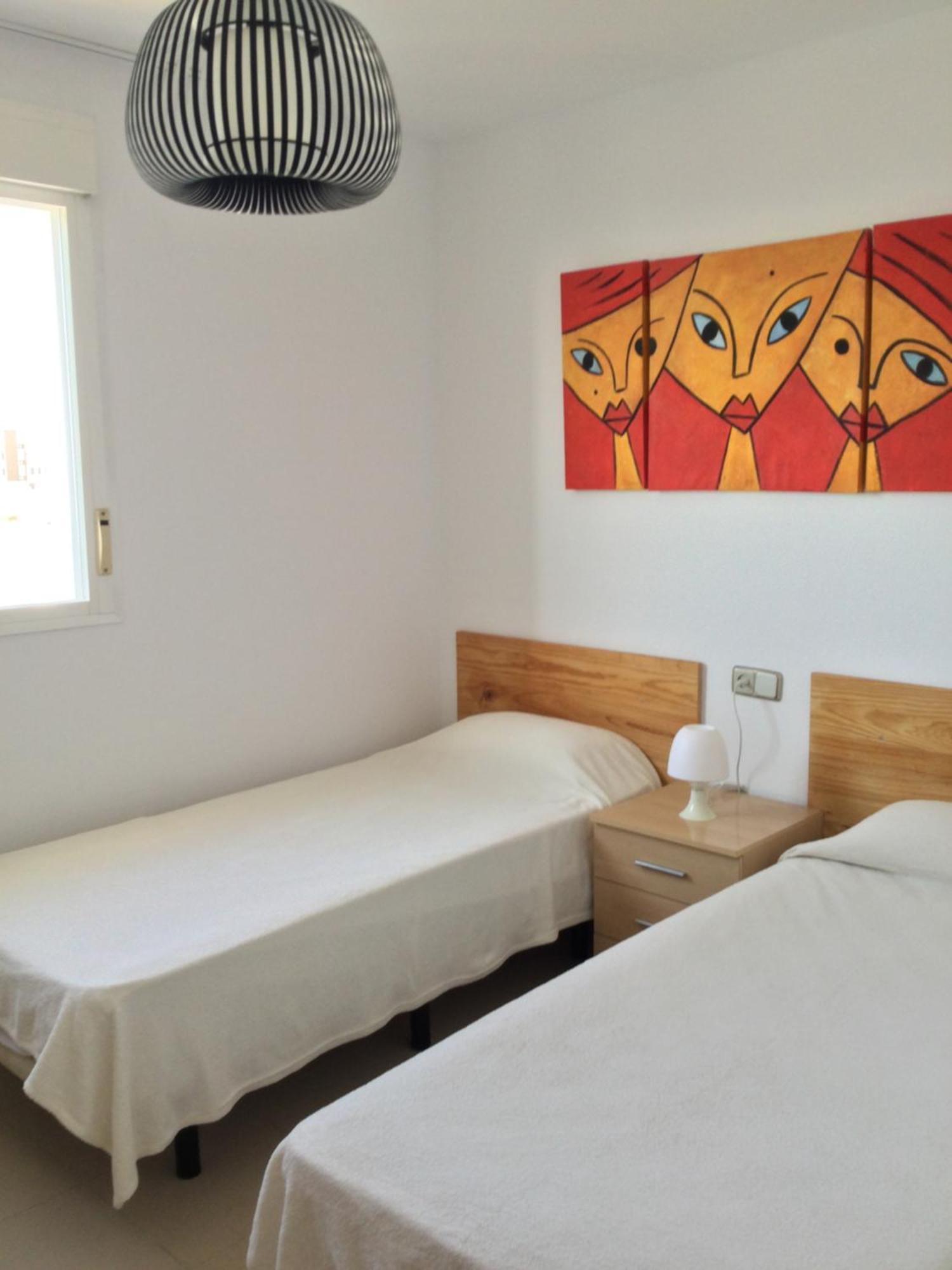 Apartmán La Perla Azul Playa - Terraza Al Sol Roquetas de Mar Pokoj fotografie