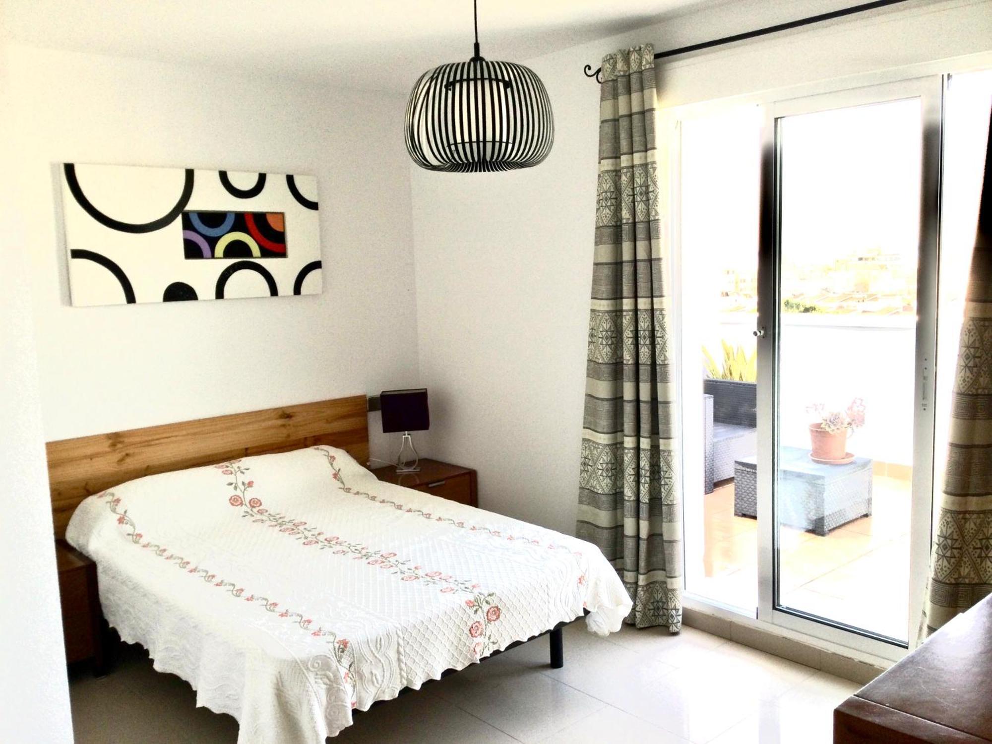 Apartmán La Perla Azul Playa - Terraza Al Sol Roquetas de Mar Pokoj fotografie