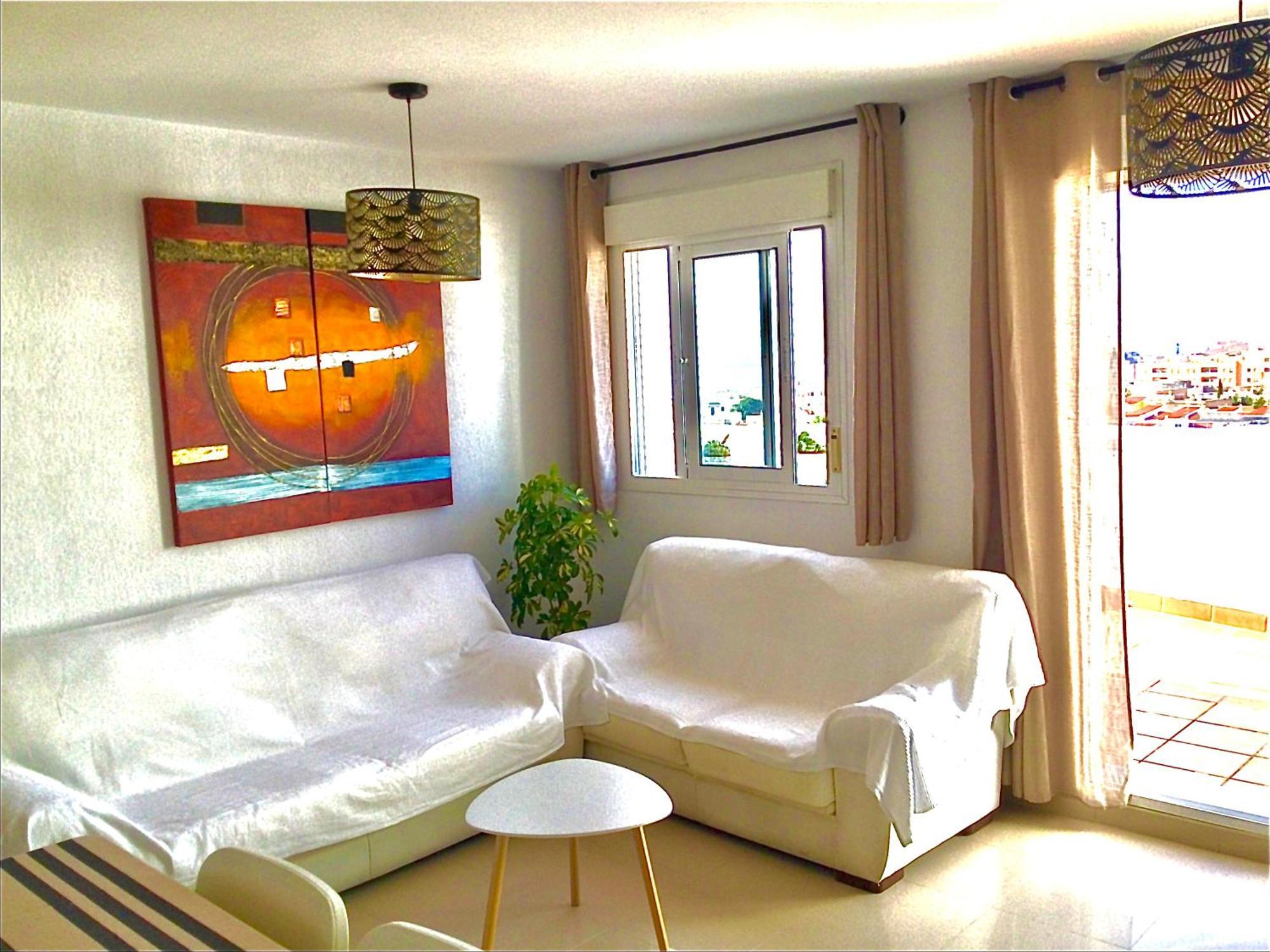 Apartmán La Perla Azul Playa - Terraza Al Sol Roquetas de Mar Pokoj fotografie